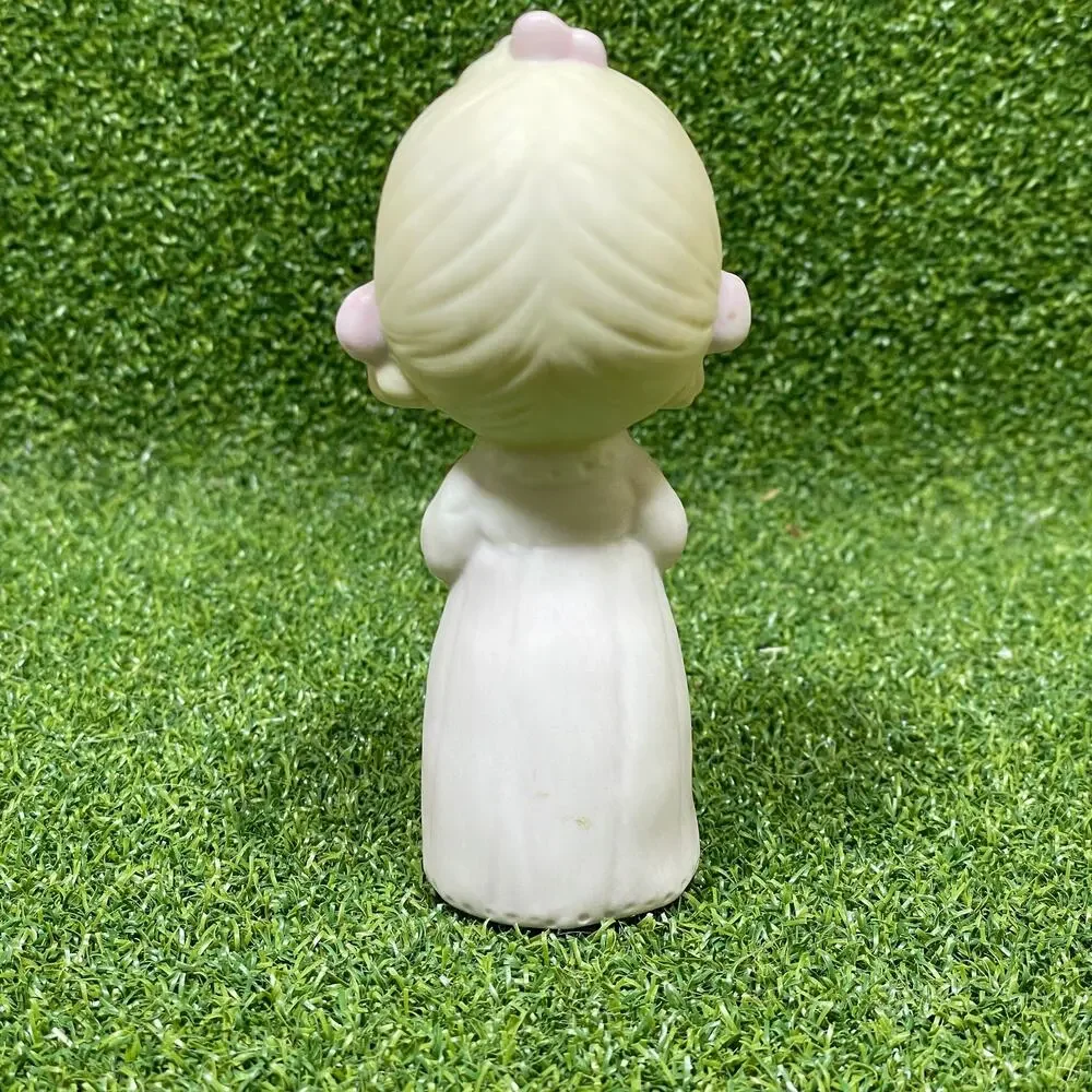Vintage 1983 Precious Moments Bridesmaid Porcelain Figurine E-2831